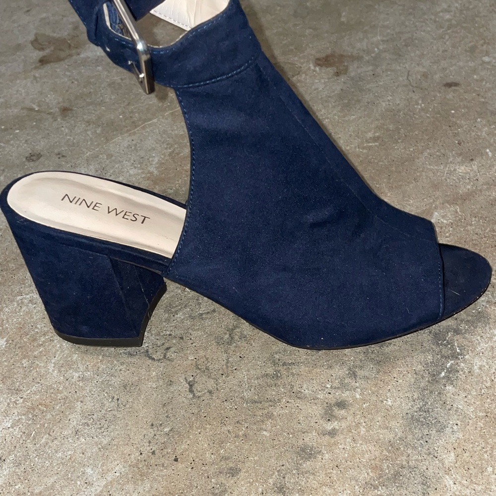 Black Nine West Heels (8.5)